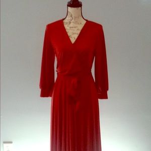 Beautiful Long Rust Color Dress